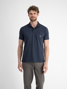 LERROS Poloshirt mit Logo Stickerei