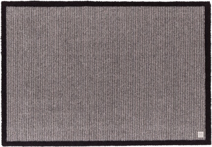 BARBARA BECKER, Fussmatte, b.b home passion, »Gentle«, rutschhemmend beschichtet, Barbara Becker Fussmatte »Gentle«, rechteckig, 10 mm Höhe, Schmutzfangmatte, dezentes Streifen Design, waschbar