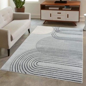 Carpet City, Carpet City Teppich »BONITO 7157«, rechteckig, Flachflor, Hochtief-Muster/ 3D-Effekt, Wohnzimmer, Carpet City Teppich »BONITO 7157«, rechteckig, 11 mm Höhe, Läufer, Flachflor, Hochtief-Muster/ 3D-Effekt, Geo-Muster, Wohnzimmer