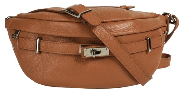 SAMANTHA LOOK, Samantha Look Gürteltasche, echt Leder, Made in Italy, Samantha Look Gürteltasche, echt Leder, Made in Italy