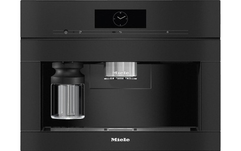 MIELE, Miele ArtLine Einbau-Kaffeevollautomat CVA 7845-60, AromaticSystem, OneTouch for Two, CupSensor, EasyClick-Milksystem, Miele CVA 7845-60 Kaffeemaschine Einbau Obsidianschwarz