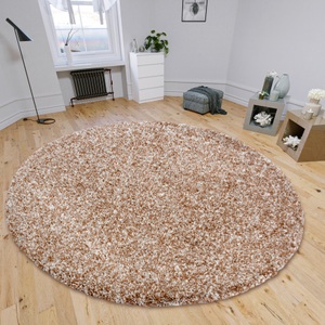 Hanse Home, HANSE Home Hochflor-Teppich »Shag«, rund, Hochflor, Shaggy, pflegeleicht, flauschig, weich, HANSE Home Hochflor-Teppich »Shag«, rund, 35 mm Höhe, Hochflor, Shaggy, pflegeleicht, flauschig, weich