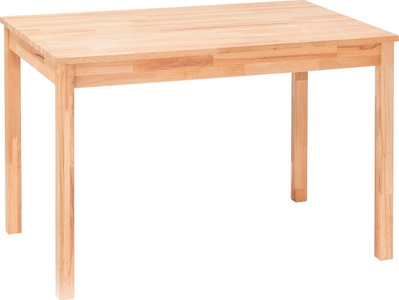undefined, Esstisch, MCA living Esstisch »Alfons, TOPSELLER!«, (Esstisch, Küchentisch), Massivholztisch in Wildeiche geölt, belastbar bis 50 kg