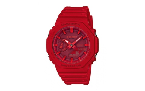 G-Shock, G-Shock evoc Protektoren Vest, Casio G-Shock GA-2100-4AER Red