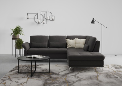 INOSIGN, INOSIGN Ecksofa »Palm Beach«, Federkern, mit Sitztiefenverstellung, wahlweise mit Bettfunktion, Bettkasten und Armteilverstellung, INOSIGN Ecksofa »Palm Beach L-Form«, Federkern, mit Sitztiefenverstellung, wahlweise mit Bettfunktion