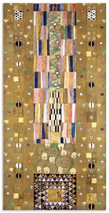 Artland, Artland Glasbild »Werkvorlage zum Stocletfries. Schmalwand«, Artland Glasbild »Werkvorlage zum Stocletfries. Schmalwand«, Muster, (1 St.), in verschiedenen Grössen