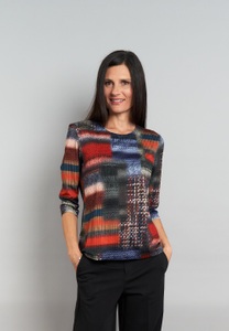 Seidel Moden 3/4-Arm-Shirt, mit besonderem Print