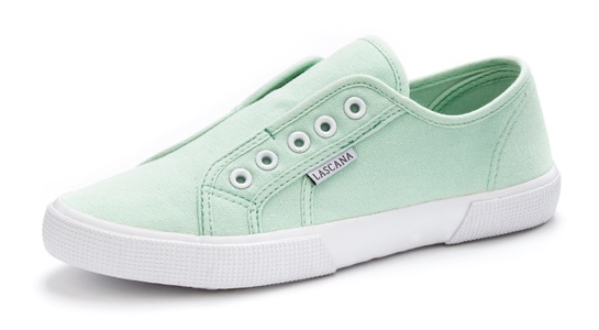 Lascana, LASCANA Sneaker, LASCANA Sneaker »Slip-On-Sneaker«, Slipper, Halbschuh, bequem zum Reinschlüpfen