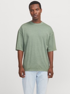 Jack & Jones Rundhalsshirt »JJECHARGE FADED TEE O-NECK NOOS«, mit Rundhalsausschnitt