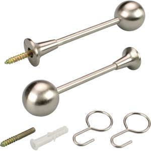 LIEDECO, Raffhalter Liedeco, passend für Gardinen, Liedeco Raffhalter, (1 St.), für Gardinenstangen Ø 16 mm