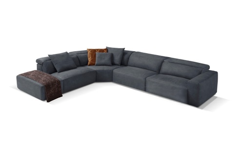 Egoitaliano, Egoitaliano Ecksofa »Beverly«, wahlweise mit elektrischer Relaxfunktion, inklusive Kopfteilverstellung, Egoitaliano Ecksofa »Beverly, extravangantes Designsofa mit erstklassigem Sitzkomfort«, wahlweise mit elektrischer Relaxfunktion, Kopfteilverstellung