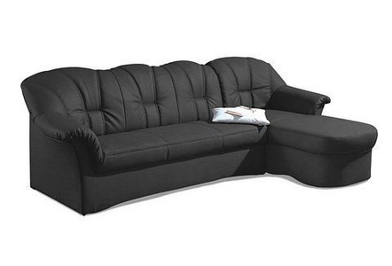 DOMO collection, DOMO collection Ecksofa, DOMO collection Ecksofa Papenburg L-Form, in grosser Farbvielfalt, wahlweise mit Bettfunktion