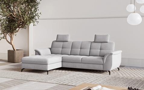 sit&more Ecksofa »Zora L-Form«, wahlweise mit Bettfunktion und Bettkasten