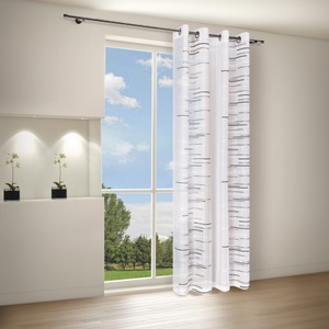 HAPPY HOME, Gardine, »LORNA«, Happy Home, Ösen 1 Stück, Happy Home Gardine »LORNA«, (1 St.), HxB: 245x140