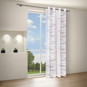 HAPPY HOME, Gardine, »LORNA«, Happy Home, Ösen 1 Stück, Happy Home Gardine »LORNA«, (1 St.), HxB: 245x140