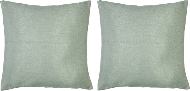 Home Basics, Home Basics Dekokissen »BIG JOHN«, (2 St.), mit Füllung und Reissverschluss, Home Basics Dekokissen »BIG JOHN«, Kissenhüllen mit Füllung und Reissverschluss