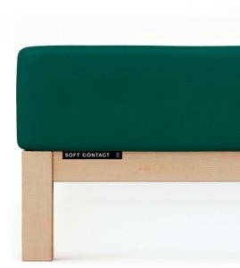 Schlafgut, Schlafgut Spannbettlaken »Soft Contact«, (1 St.), 100% Bio Baumwolle, Schlafgut Spannbettlaken »Soft Contact«, 100% Bio Baumwolle