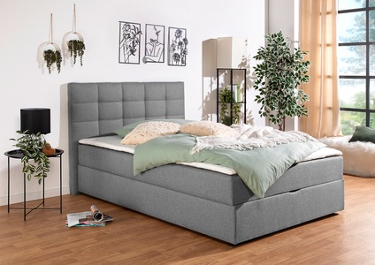 INOSIGN Boxbett »Ovalo« wahlweise mit Bettkasten, in H2, H3 & H4 erhältilich