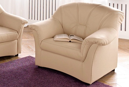 DOMO collection, DOMO collection Sessel, DOMO collection Sessel »Flores«, wahlweise mit Federkern (nicht bei Microfaser PRIMABELLE®-Struktur)