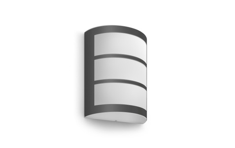Philips, Python Wall Antrazit 2700K, Philips Wandleuchte »Python, 6W, 270«