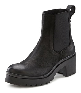 Lascana, LASCANA Stiefelette, Chelsea Boots aus Leder mit modischem Blockabsatz, 