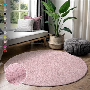 Sanat Hochflor-Teppich »LOCA«, rund, 30 mm Höhe, Wohnzimmer, Langflor, Shaggy, Schlafzimmer