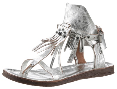 A.S.98, A.S.98 Riemchensandale »RAMOS«, A.S.98 Riemchensandale »RAMOS«, Sommerschuh, Sandalette mit modischen Fransen