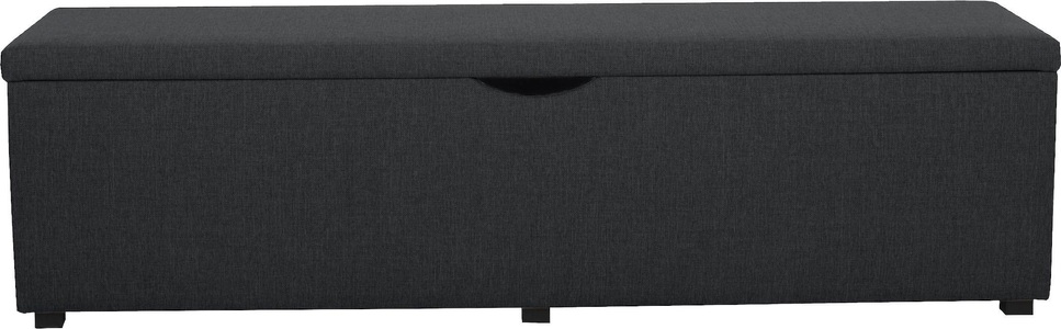 Places of Style Hockerbank »Standard«, mit Stauraum, Breite 120 cm oder 160 cm, auch als Garderobenbank oder Bettbank geeignet