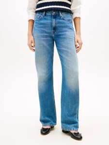 Tommy Hilfiger Straight-Jeans mit dezenter Logostickerei