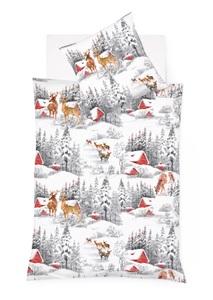 fleuresse Bettwäsche »Aspen 4289«, (2 tlg.)