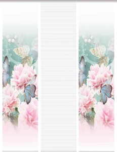 Vision S, Vision S Schiebegardine »SANTORI«, (1 St.), DIGITALDRUCK, Vision S Schiebegardine »SANTORI«, (1 St.), DIGITALDRUCK