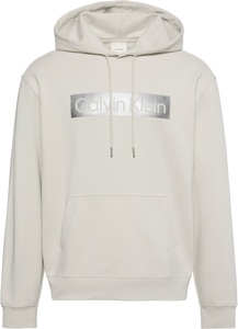 Calvin Klein Kapuzensweatshirt, Kapuze mit Kordelzug, Regular Fit, Logodruck
