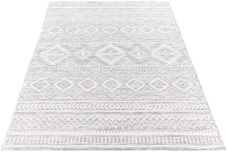 Carpet City, Carpet City Läufer »Palm«, rechteckig, 5 mm Höhe, Wetterfest & UV-beständig, für Balkon, Terrasse, Flur, Küche, flach gewebt, Carpet City Outdoorteppich »PALM 3522«, rechteckig, 5 mm Höhe, Läufer, Wetterfest & UV-beständig, für Balkon, Terrasse, Küche, flach