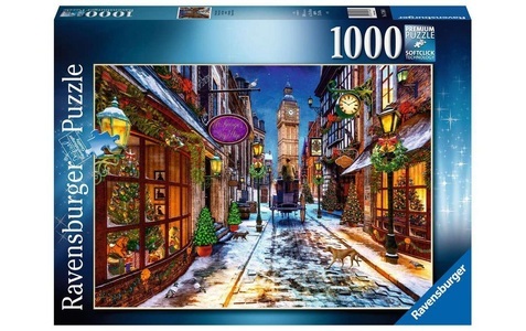 Ravensburger, Puzzle Weihnachtszeit (1000Teile), Ravensburger Puzzle »Weihnachtszeit 1000T«, (1000 tlg.)