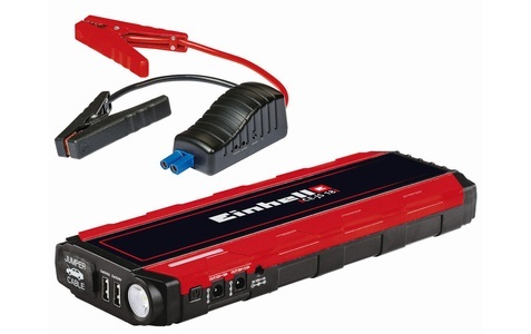 Einhell, Einhell Schnellstartsystem CE-JS 18 1091531 Starthilfestrom (12 V)=300 A, Einhell Automotive Starterbatterie mit Ladefunktion CE-JS 18 / 12V/ 300A