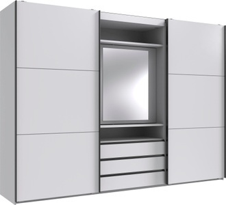 Wimex, Wimex Schwebetürenschrank »Magic by fresh to go«, mit drehbarer Spiegeltür, Wimex Schwebetürenschrank »Magic by fresh to go«, mit drehbarer Spiegeltür