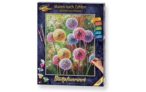 Schipper, Schipper Malen nach Zahlen Blütenfeuerwerk, Schipper Malen nach Zahlen »nach Zahlen Blütenfeuerwerk«