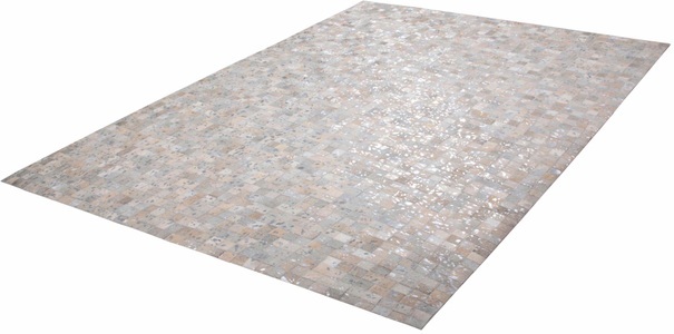 calo-deluxe, Fellteppich, »Audra 100«, calo-deluxe, rechteckig, Höhe 8 mm, Naturprodukt, calo-deluxe Fellteppich »Audra 100«, rechteckig, 8 mm Höhe, echtes Rinderfell, Wohnzimmer