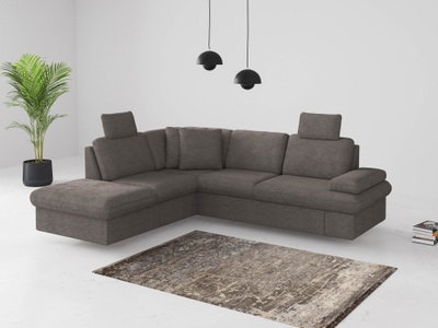 sit&more Ecksofa »Moreno«, mit Armteilverstellung,wahlweise mit Bettfunktion