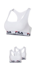 Fila Bustier »Bra Woman«, ohne Polsterung und ohne Bügel