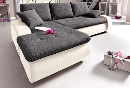TRENDMANUFAKTUR, TRENDMANUFAKTUR Ecksofa, wahlweise XL oder XXL, TRENDMANUFAKTUR Ecksofa »Indie, L-Form«, wahlweise XL oder XXL