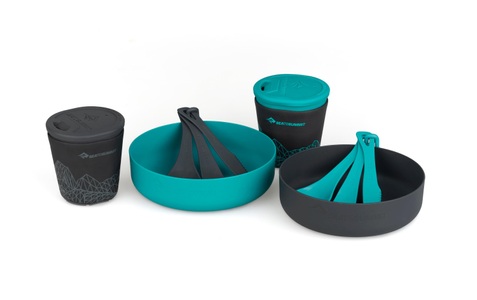 Sea to Summit, Sea to Summit DeltaLight Camp 2.2 Set (Blau), sea to summit Geschirr-Set »D«