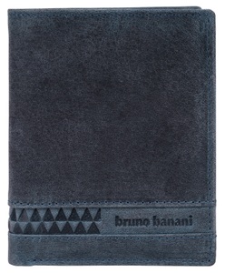Bruno Banani, Bruno Banani Geldbörse, (1 tlg.), echt Leder, Bruno Banani Geldbörse, echt Leder