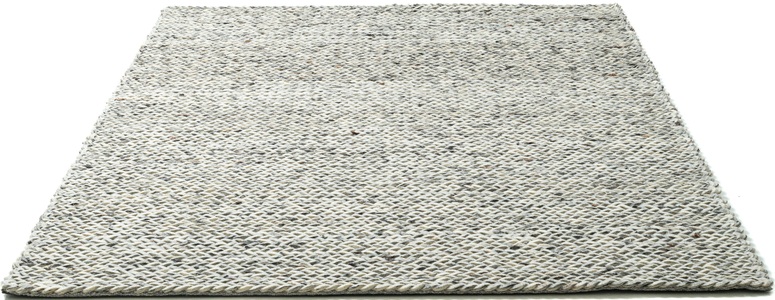 THEKO, THEKO Wollteppich »Arlberg«, rechteckig, 23 mm Höhe, reine Wolle, Strickoptik, ideal im Wohnzimmer & Schlafzimmer, THEKO Wollteppich »Arlberg«, rechteckig, 23 mm Höhe, reine Wolle, Strickoptik, ideal im Wohnzimmer & Schlafzimmer