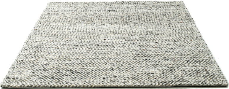 THEKO, THEKO Wollteppich »Arlberg«, rechteckig, 23 mm Höhe, reine Wolle, Strickoptik, ideal im Wohnzimmer & Schlafzimmer, THEKO Wollteppich »Arlberg«, rechteckig, 23 mm Höhe, reine Wolle, Strickoptik, ideal im Wohnzimmer & Schlafzimmer