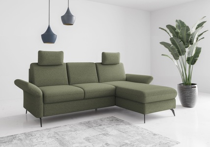 Home affaire Ecksofa »Rochelle«, wahlweise mit Bettfunktion, Bettkasten und Armteilverstellung