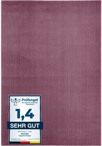 Andiamo Teppich »Arezzo«, rechteckig, 16 mm Höhe, Uni Farben, weicher Flor, waschbar, ideal im Wohnzimmer & Schlafzimmer