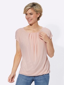 ALESSA W., Alessa W. Shirt mit asymmetrischen Falten, 