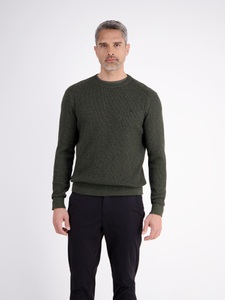 LERROS Strickpullover »LERROS Herren Strickpullover in Strukturqualität«