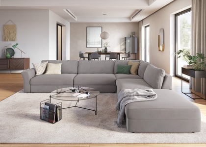 sit&more Ecksofa, mit Sitztiefenverstellung